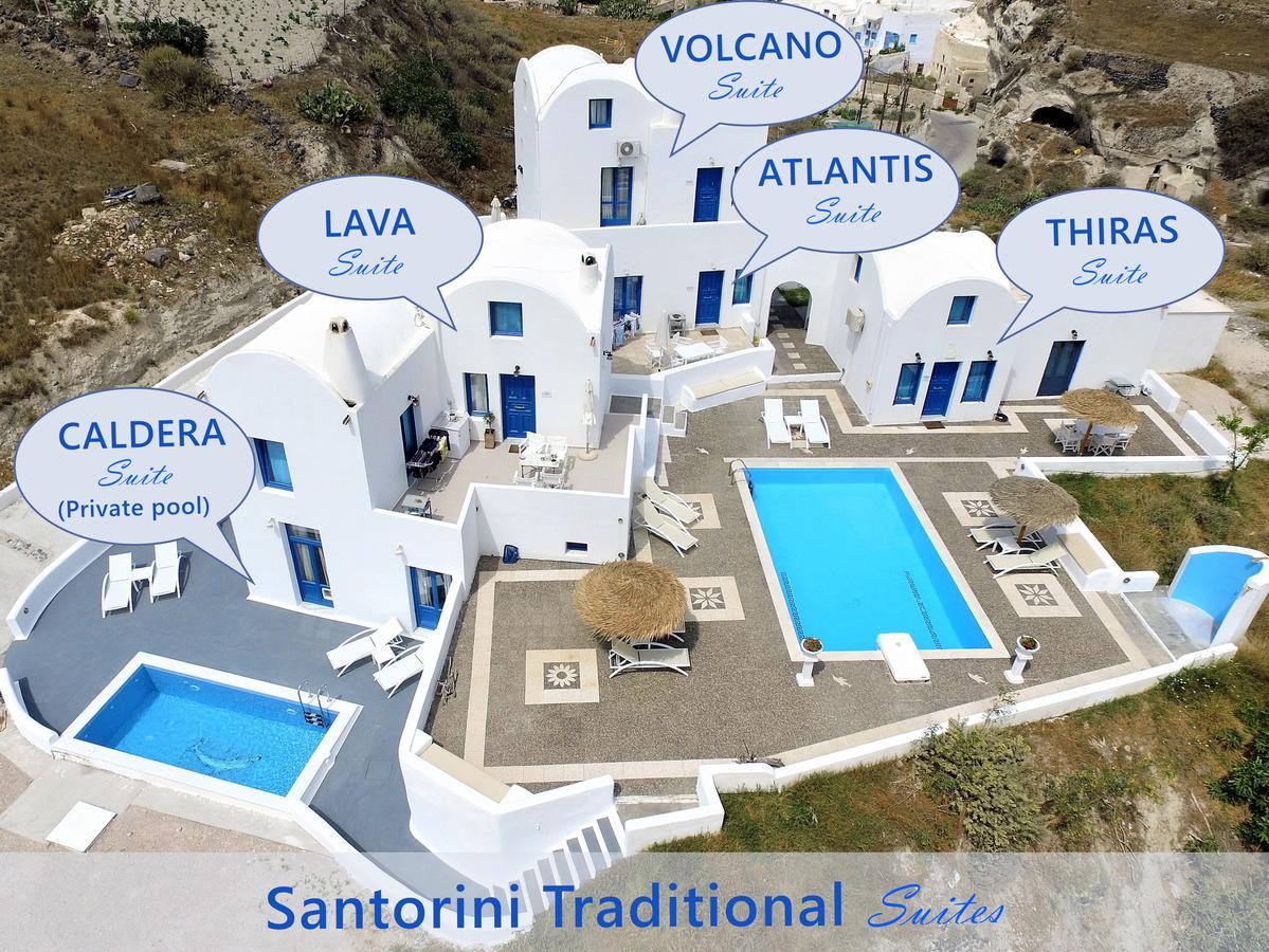 Santorini Traditional Suites Vóthon Kültér fotó